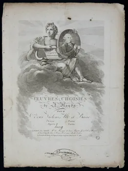 partition OEUVRES CHOISIES  de J. Haydn 1951.65.256 Photo
