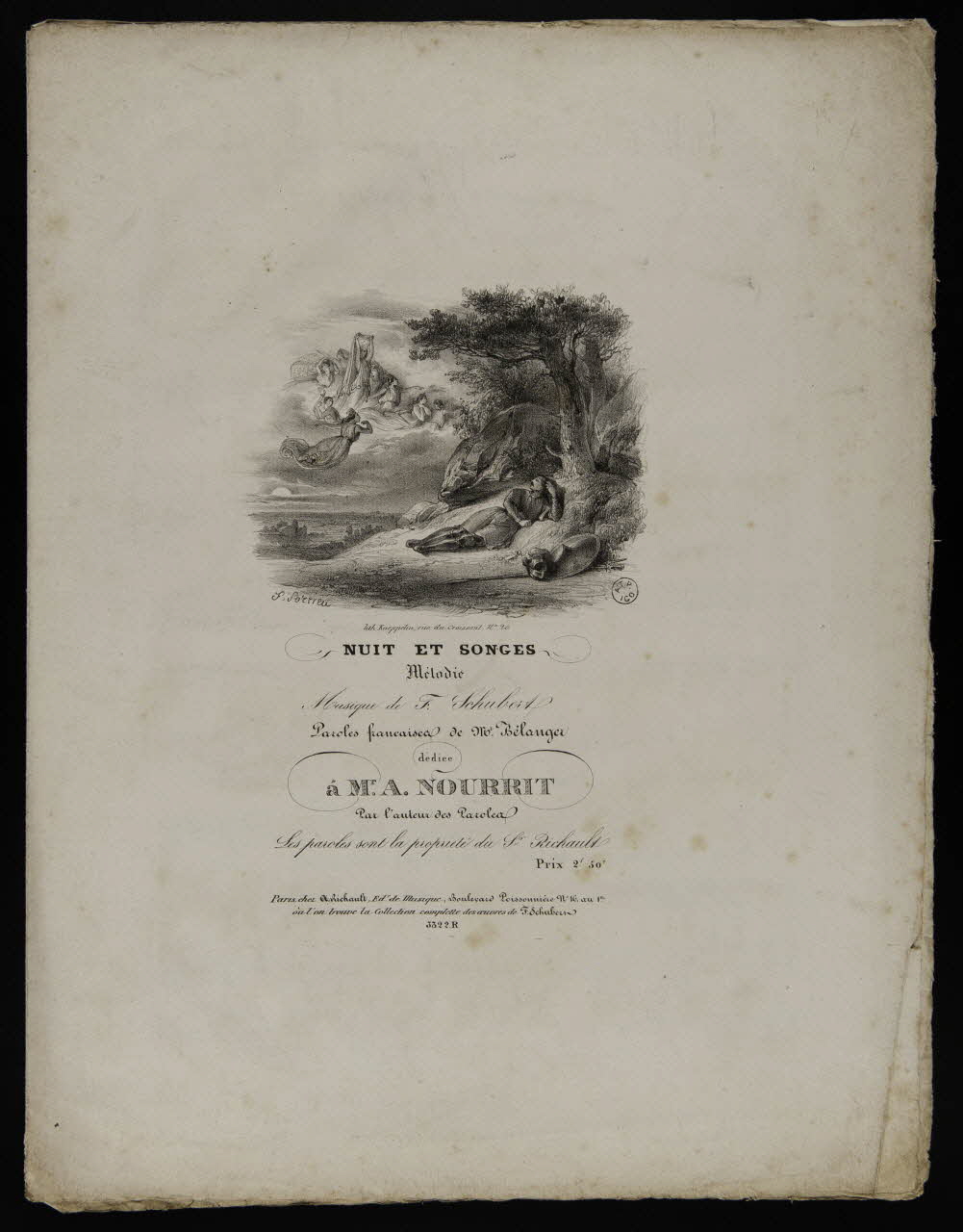 estampe NUIT ET SONGES 1951.65.257 Photo