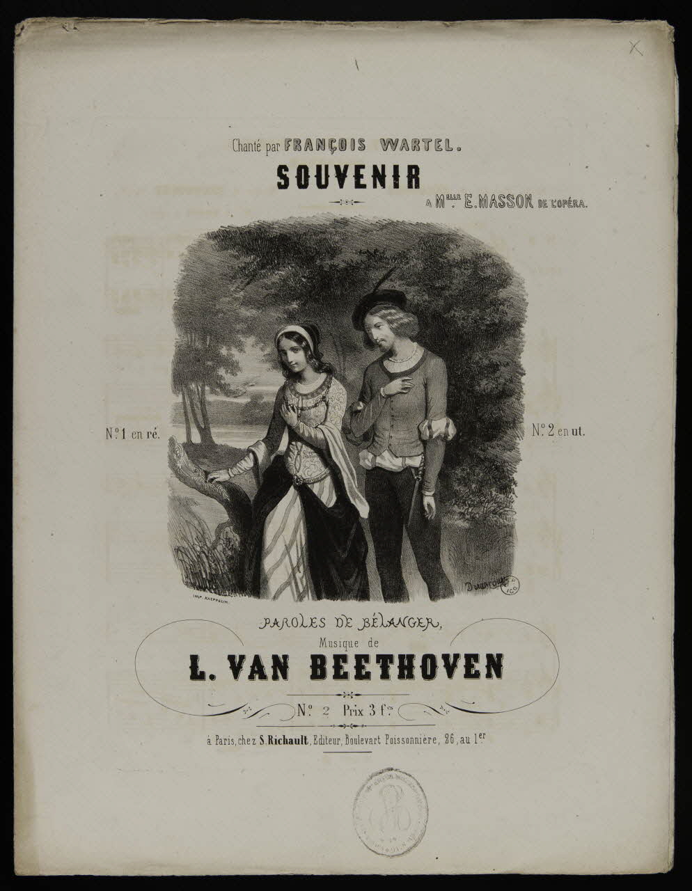 estampe SOUVENIR 1951.65.262 Photo