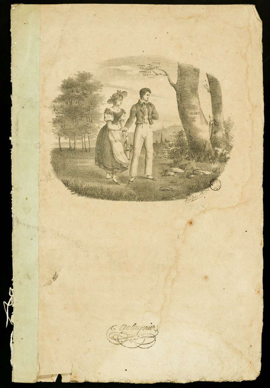 estampe AH ! COLIN QUE VOUS AI-JE FAIT  CHANSONNETTE. 1951.65.284 Photo