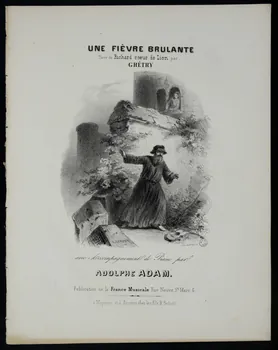 partition UNE FIEVRE BRULANTE 1951.65.308 Photo