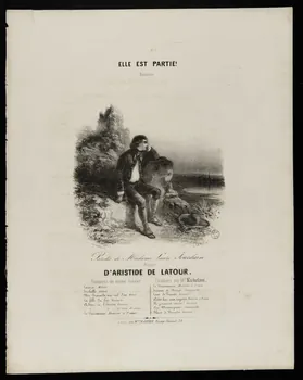 estampe ELLE EST PARTIE ! 1951.65.41 Photo