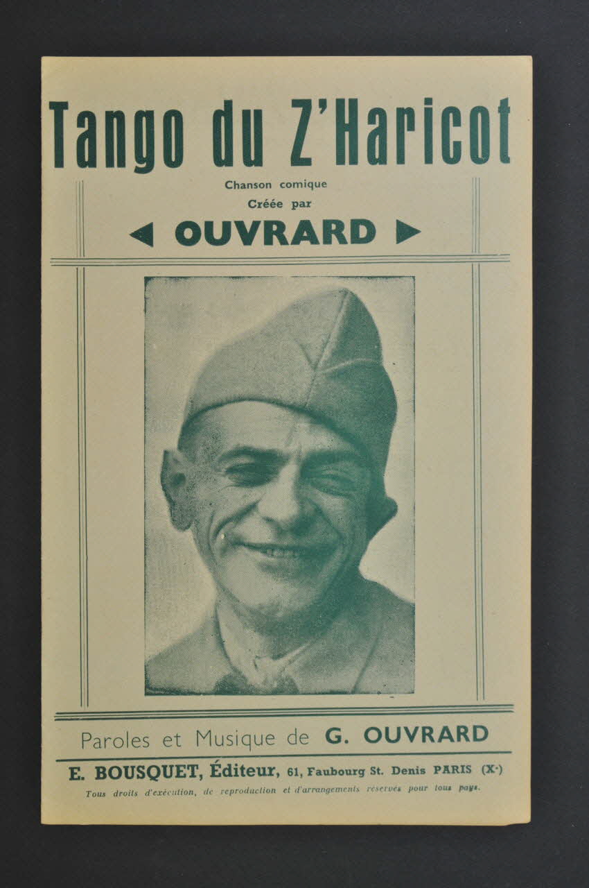 chanson petit format 1968.111.34 Photo Mucem