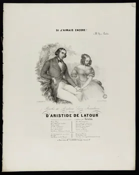 estampe SI J'AIMAIS ENCORE ! 1951.65.50 Photo