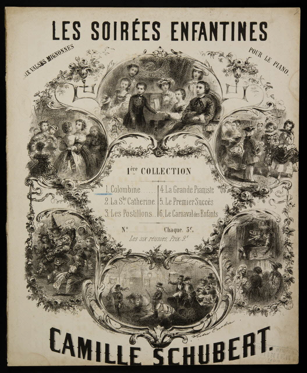 partition LES SOIREES ENFANTINES 1951.65.87 Photo