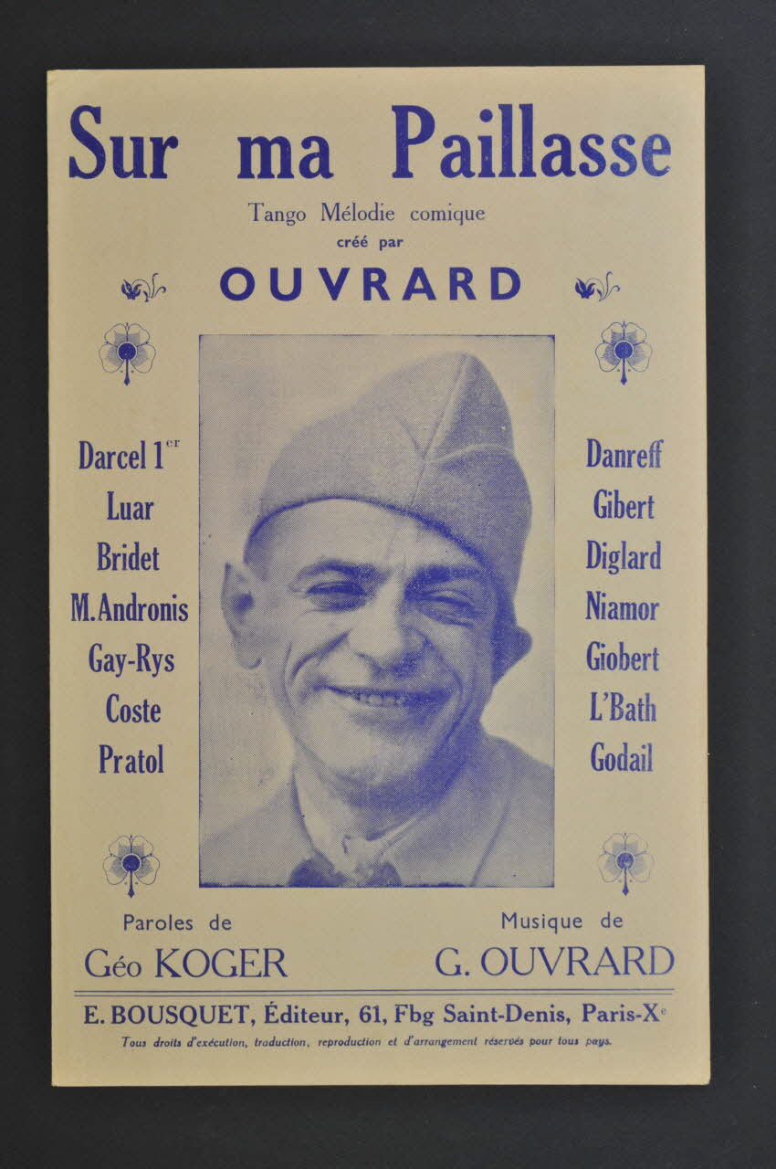 chanson petit format 1968.111.35 Photo Mucem