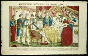 François Georgin ; Pellerin imagerie ancienne DERNIERS MOMENS DE NAPOLEON II. (sic) Lorraine, France 1833-1836 1951.72.22 Photo