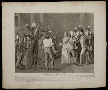 estampe Journée du 20 Juin 1792 1951.79.20.3  Photo