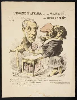estampe L'HOMME D'AFFAIRE DE SA MAJESTE. 1951.79.26 Photo