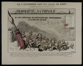 estampe LE 4 SEPTEMBRE 1870, PAR ALFRED LE PETIT 1951.79.29 Photo