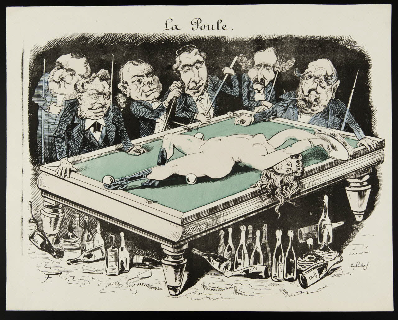 estampe La Poule. 1951.79.33 Photo