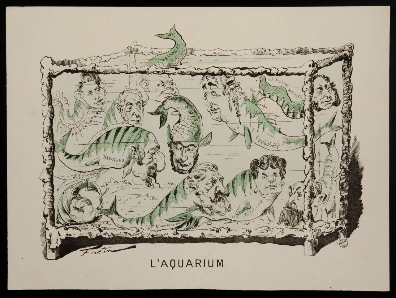 estampe L'AQUARIUM 1951.79.34 Photo