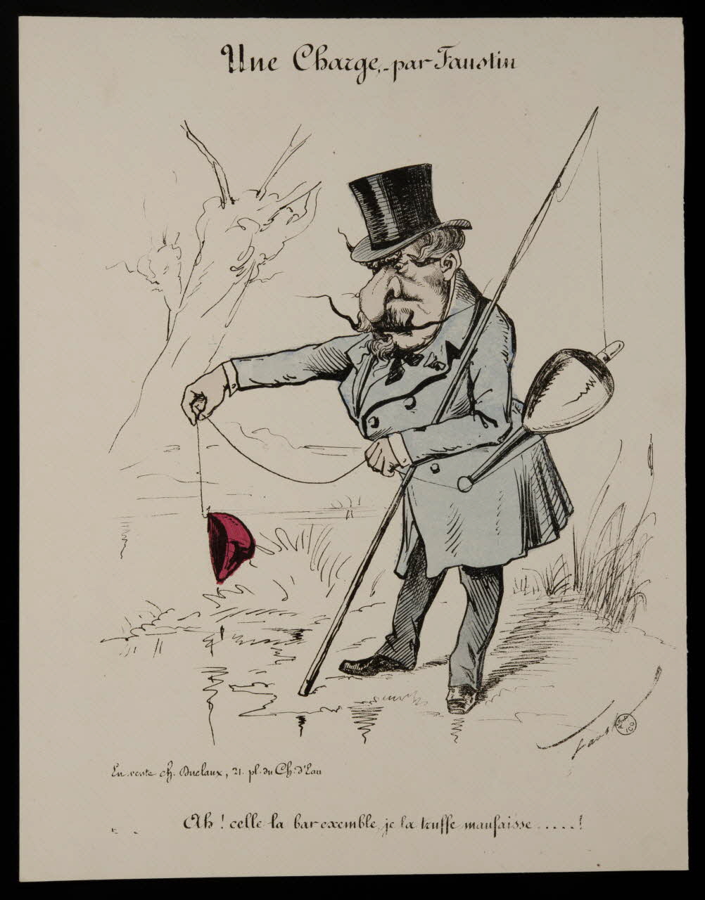 estampe Une Charge. 1951.79.40 Photo