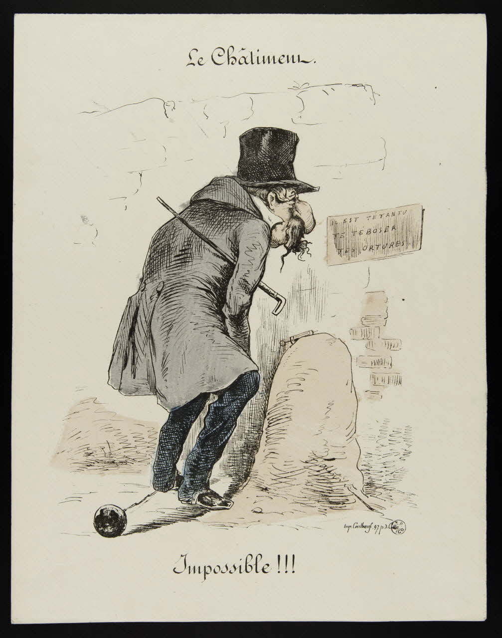 estampe Le Châtimen. 1951.79.41 Photo