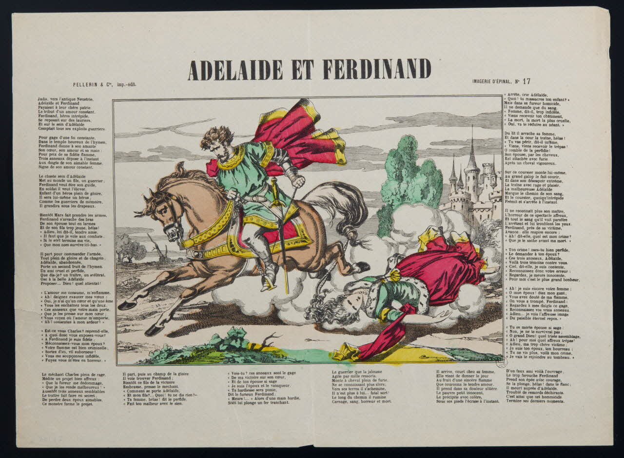 estampe ADELAIDE ET FERDINAND 1952.106.4 Photo