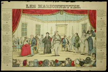 estampe LES MARIONNETTES. 1952.106.66 Photo