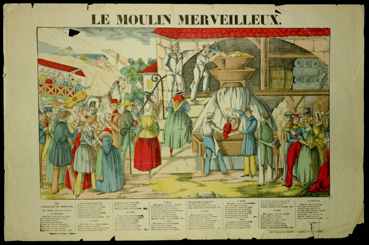 estampe LE MOULIN MERVEILLEUX. 1952.106.78 Photo