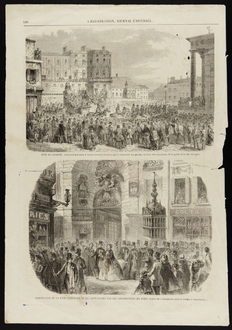 estampe L'ILLUSTRATION, JOURNAL UNIVERSEL. 1952.114.1 Photo