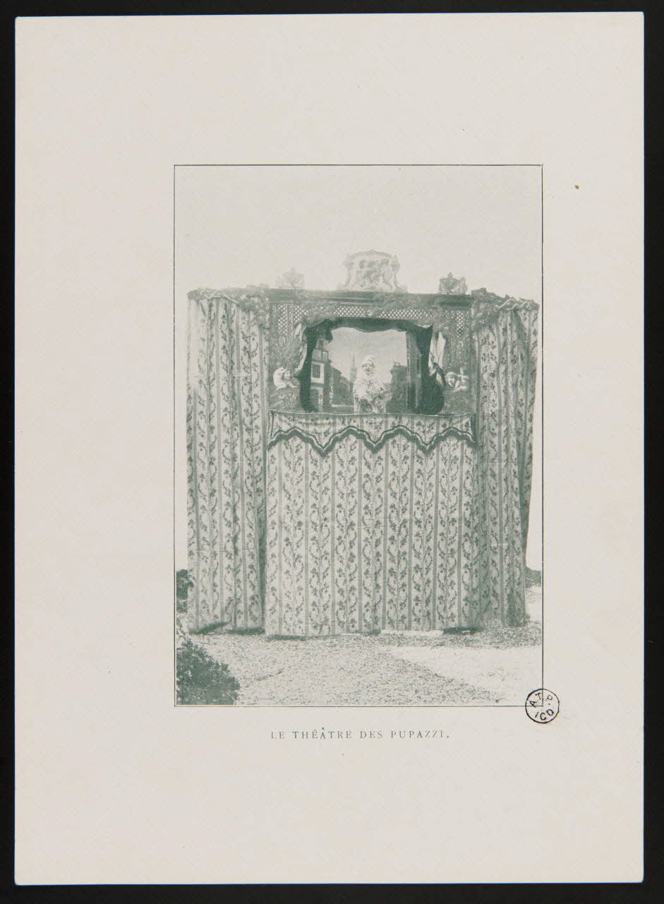 estampe LE THEÂTRE DES PUPAZZI. 1952.115.2 Photo