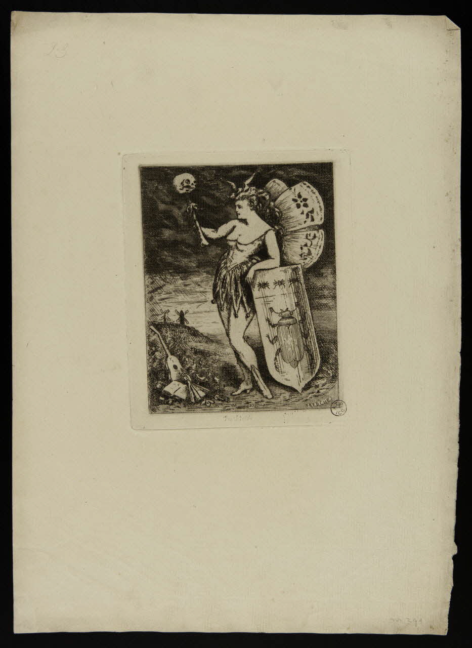 estampe Allégorie 1952.120.12 Photo