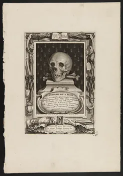 estampe LE PORTRAIT DE LA MORT 1952.120.8 Photo
