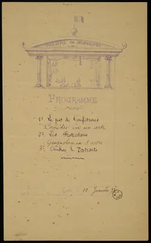 estampe THEATRE des DILATERATES 1952.131.4  Photo