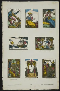 Lallou Louis Casimir ; Jean-Baptiste Castiaux ; Simon-François Blocquel imagerie ancienne Scènes diverses Lille 1809-1837 1952.39.105 Photo
