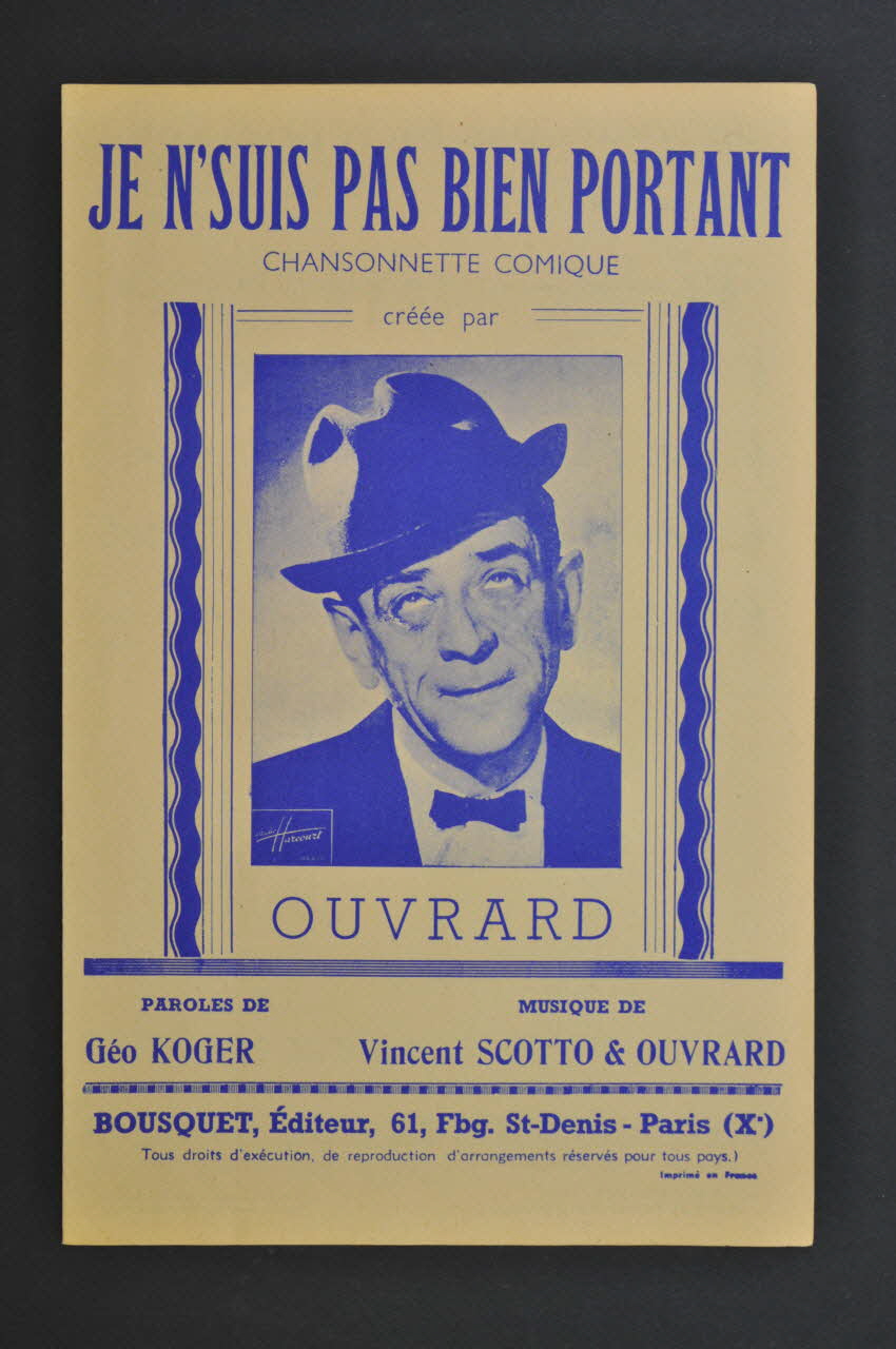 chanson petit format 1968.111.38 Photo Mucem