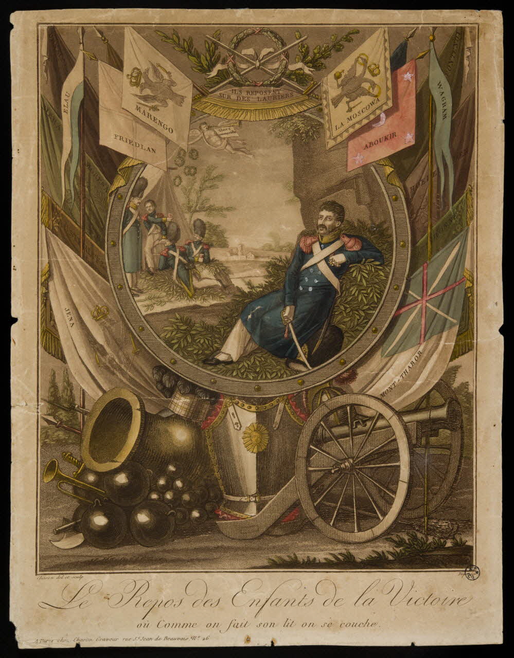 estampe Le Repos des Enfants de la Victoire 1952.39.15 Photo