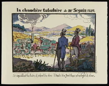 estampe Le chemin de fer romantique  dix-sept planches en couleur  1827  1927 1952.39.204 Photo