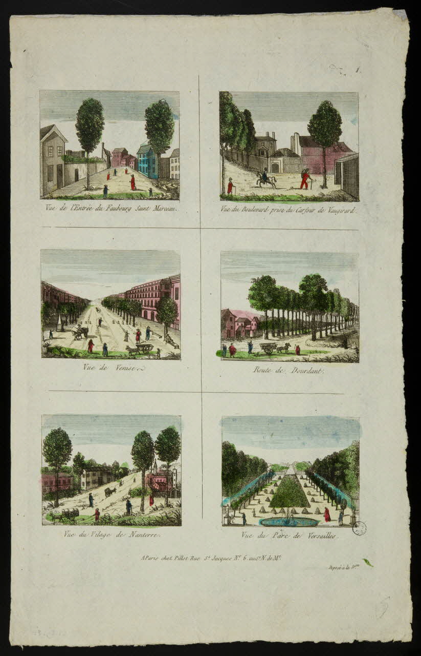 estampe Divers paysages 1952.39.211 Photo