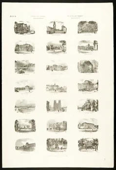 planche (3x7) VUES DE PARIS 1952.39.224 Photo
