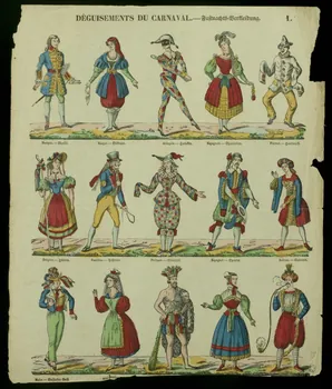 estampe DEGUISEMENT DU CARNAVAL 1952.39.246 Photo