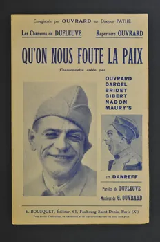 chanson petit format 1968.111.4 Photo Mucem