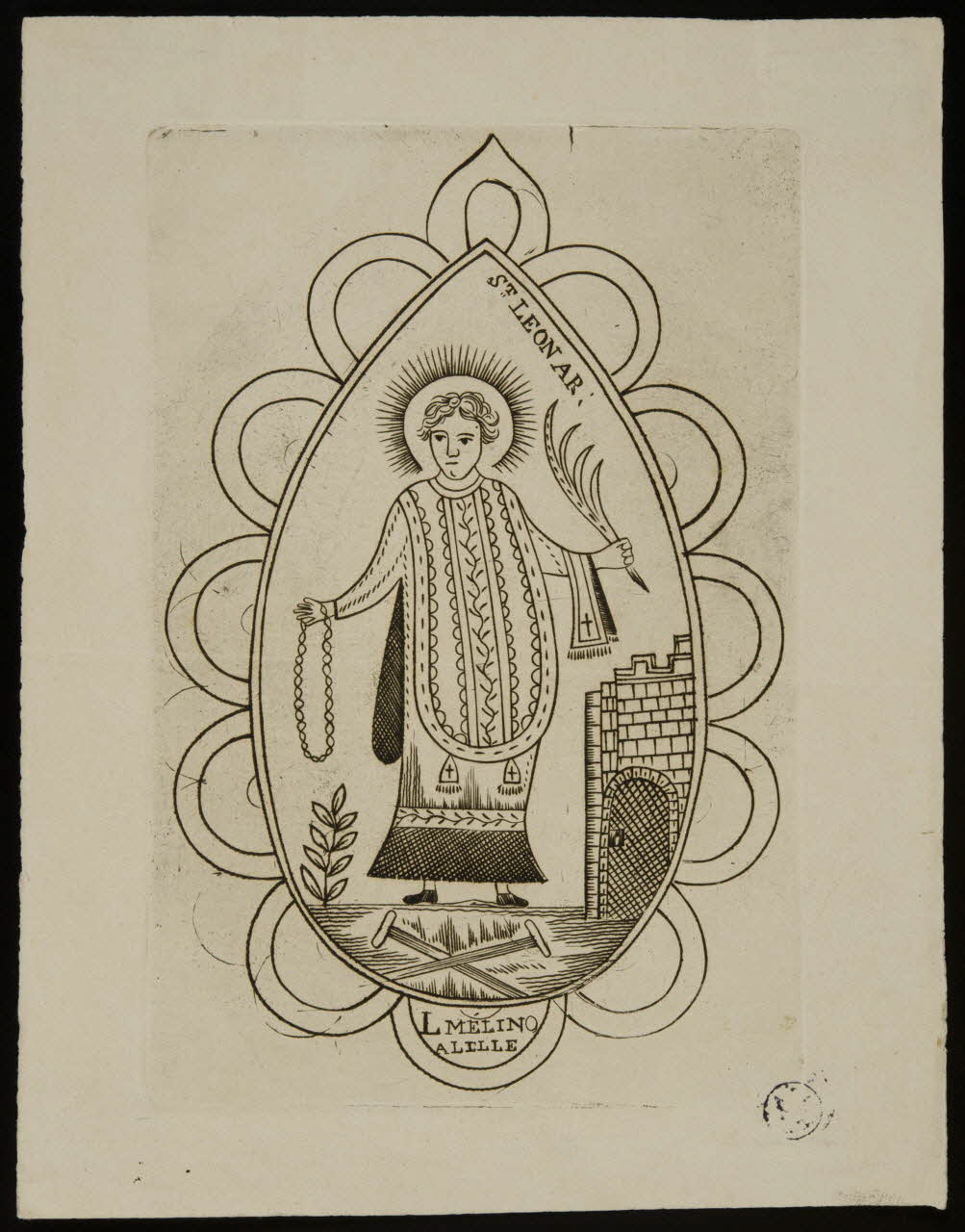 blason de corporation ST LEONAR. 1952.39.3 Photo