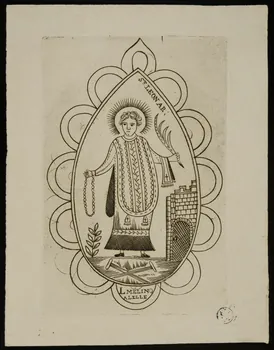 blason de corporation ST LEONAR. 1952.39.3  Photo
