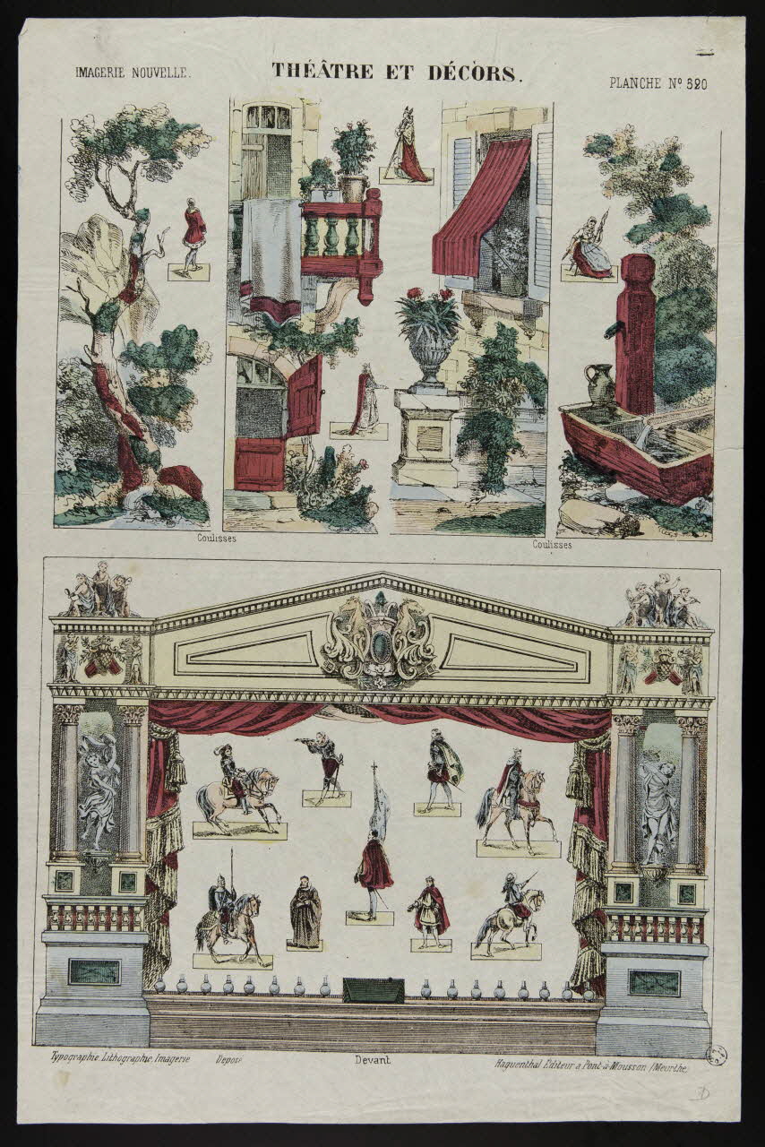 estampe THEÂTRE ET DECORS. 1952.39.318 Photo
