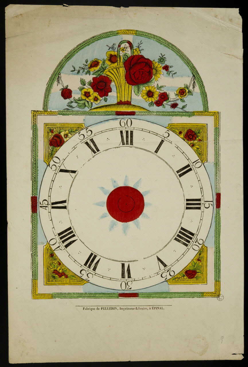 estampe Cadran d'horloge 1952.39.68 Photo