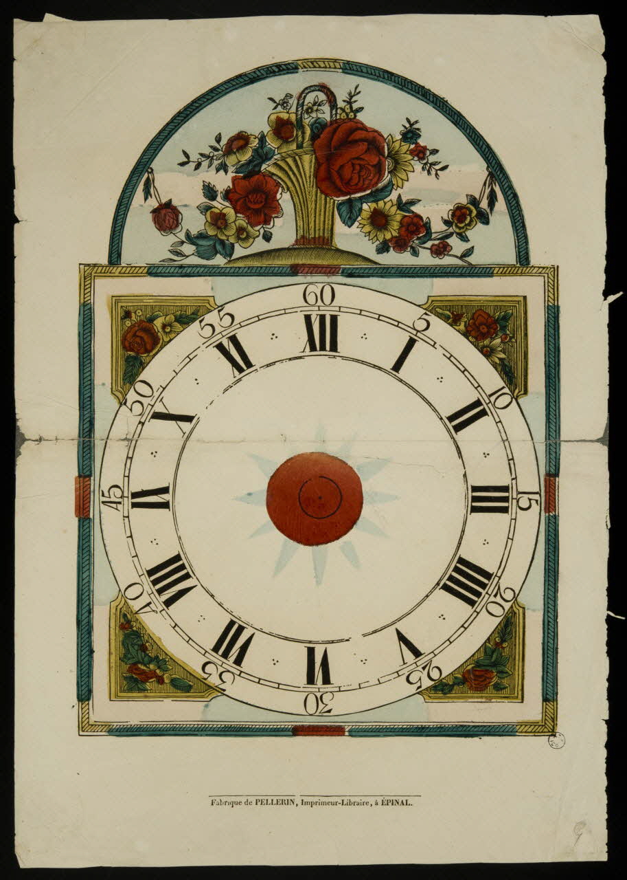 estampe Cadran d'horloge 1952.39.69 Photo
