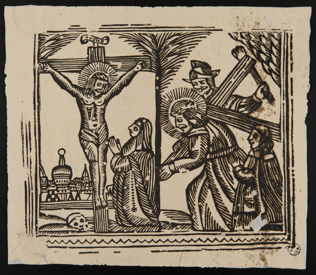 estampe Crucifixion et montée au calvaire 1952.39.97 Photo