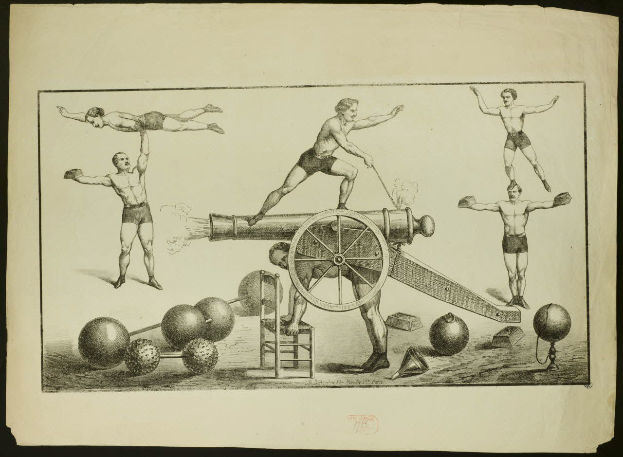 estampe Acrobaties 1952.48.8 Photo