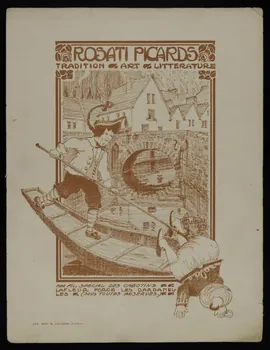 estampe ROSATI PICARDS  TRADITION - ART - LITTERATURE 1952.55.26 Photo
