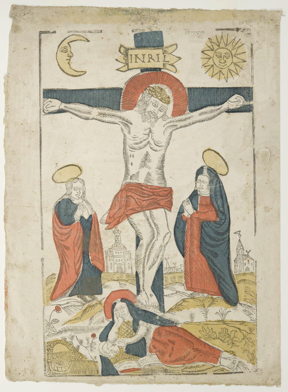 estampe Christ en croix 1952.67.8.2 Photo