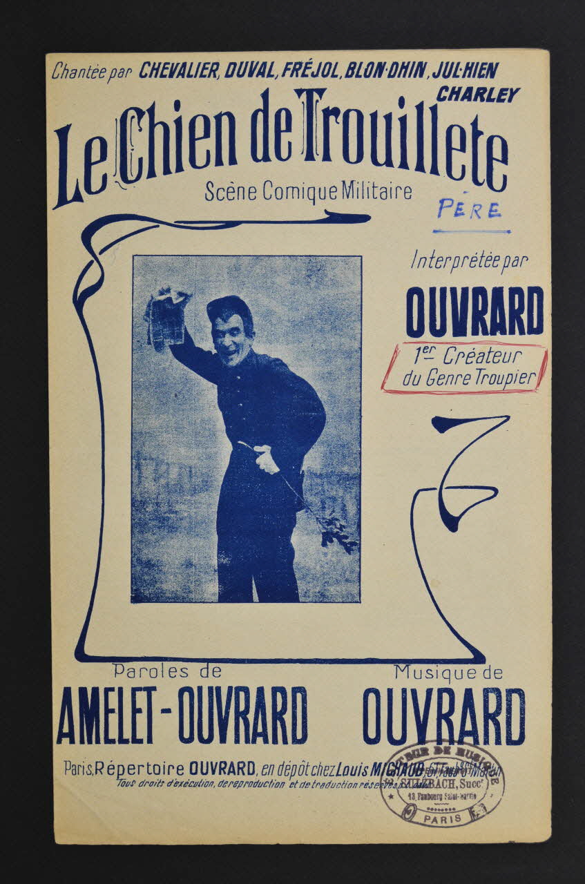 chanson petit format 1968.111.44 Photo Mucem