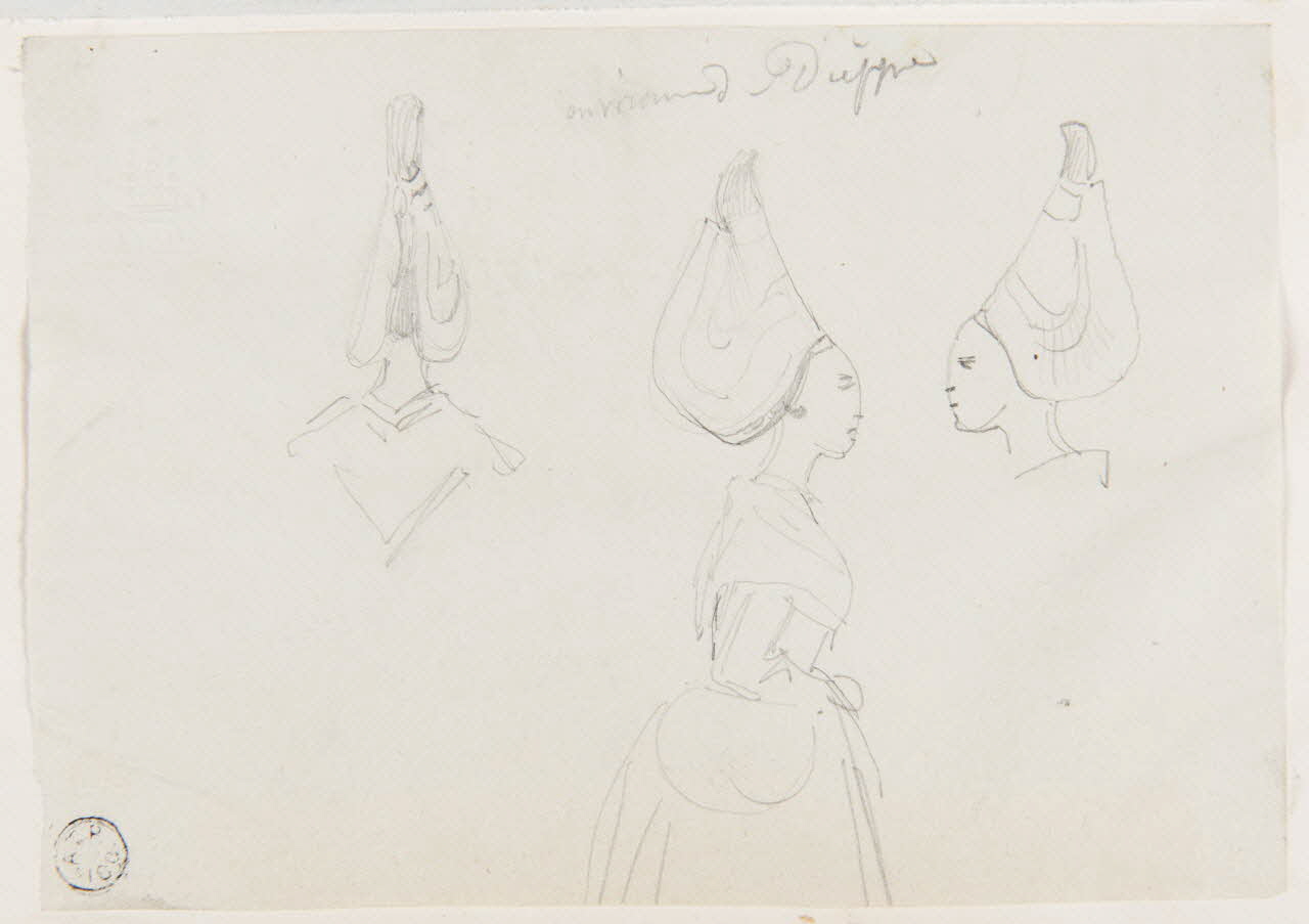 Lalaisse François Hippolyte carnet de dessins environs de Dieppe Normandie, France 1844 1952.76.1.174 Photo