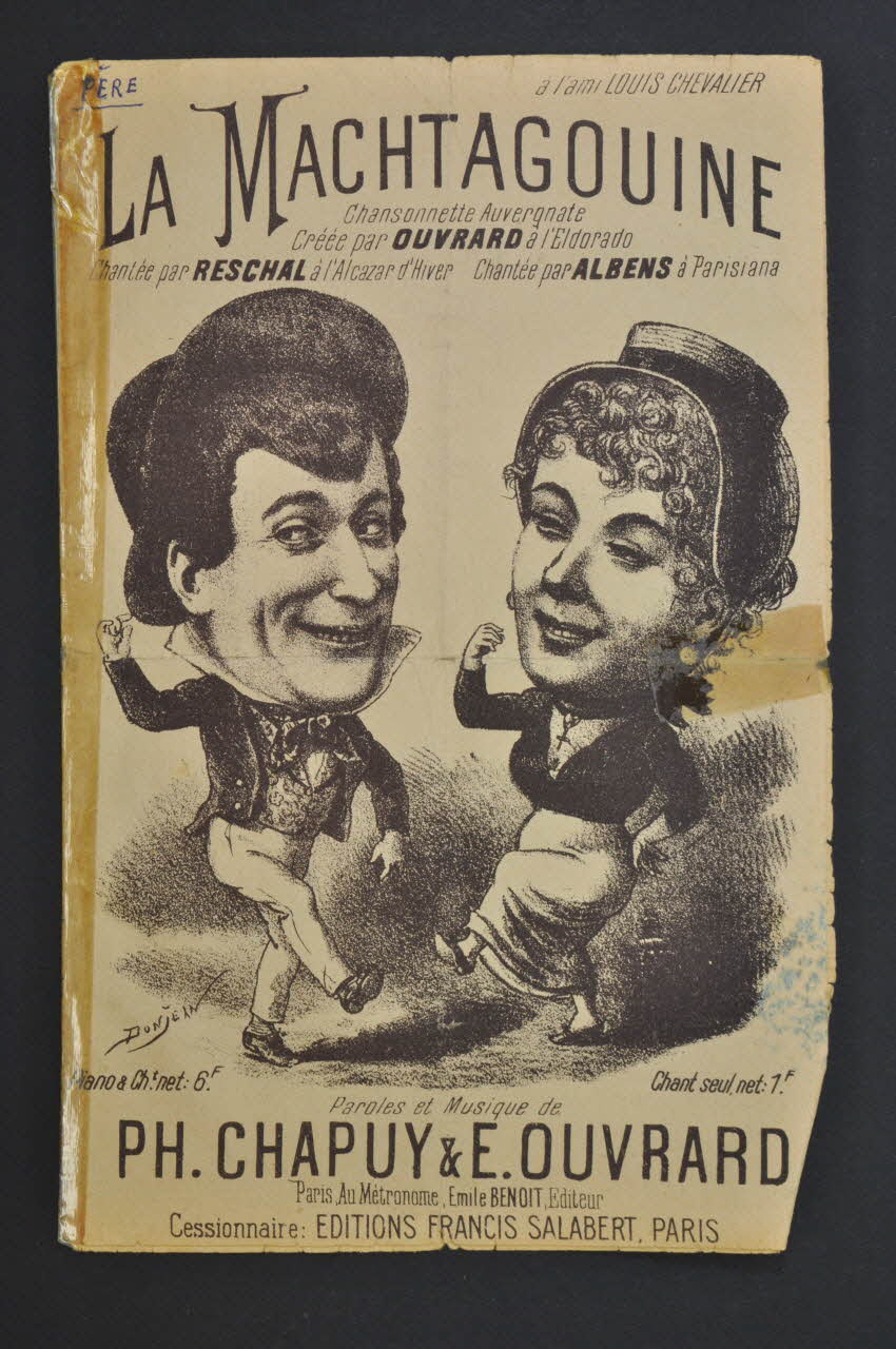 chanson petit format 1968.111.45 Photo Mucem