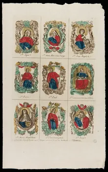 estampe Saintes et Saints 1952.87.50 Photo
