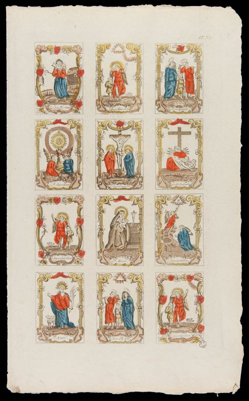 estampe Diverses scènes religieuses 1952.87.84 Photo