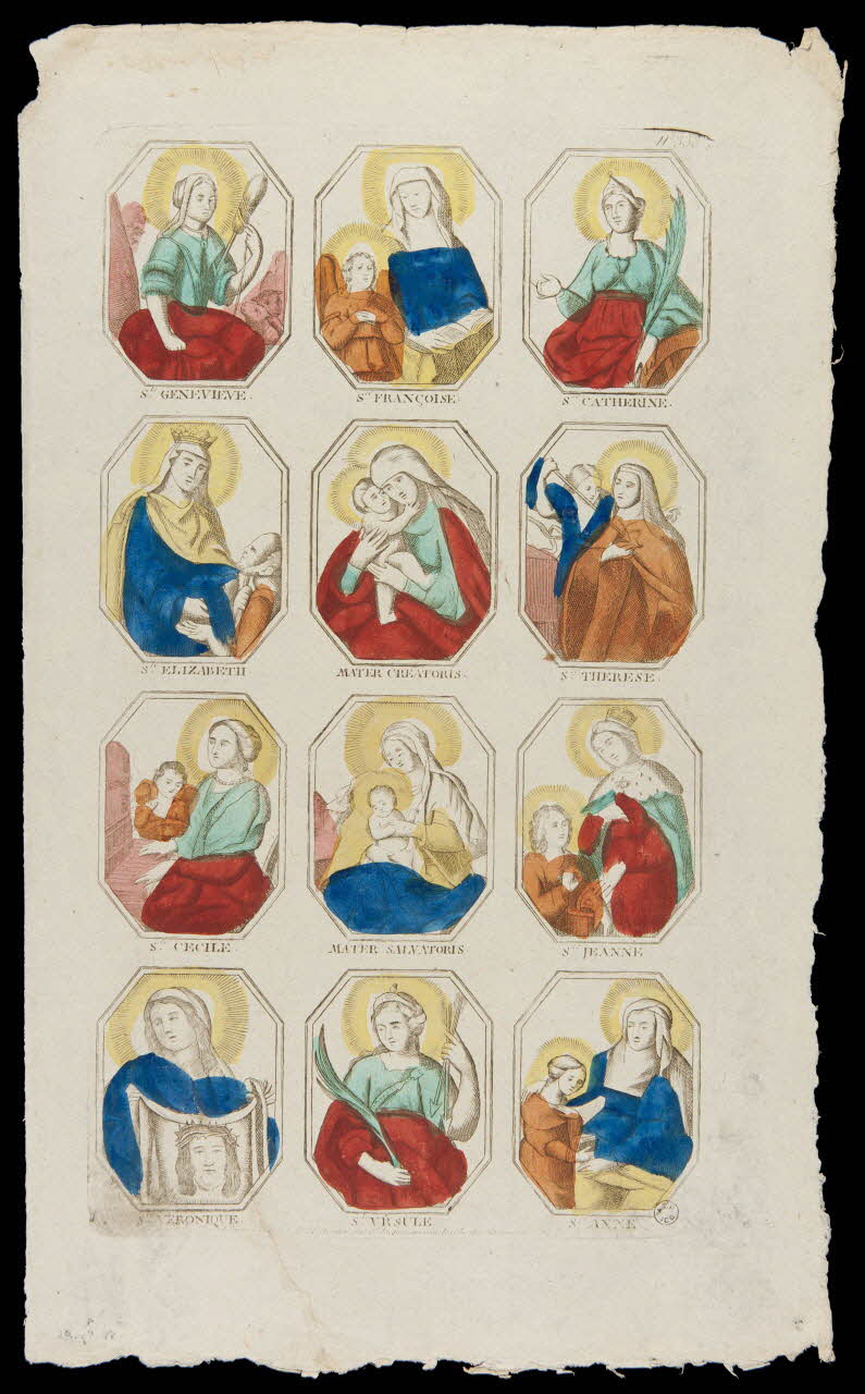 estampe Saintes 1952.87.88 Photo