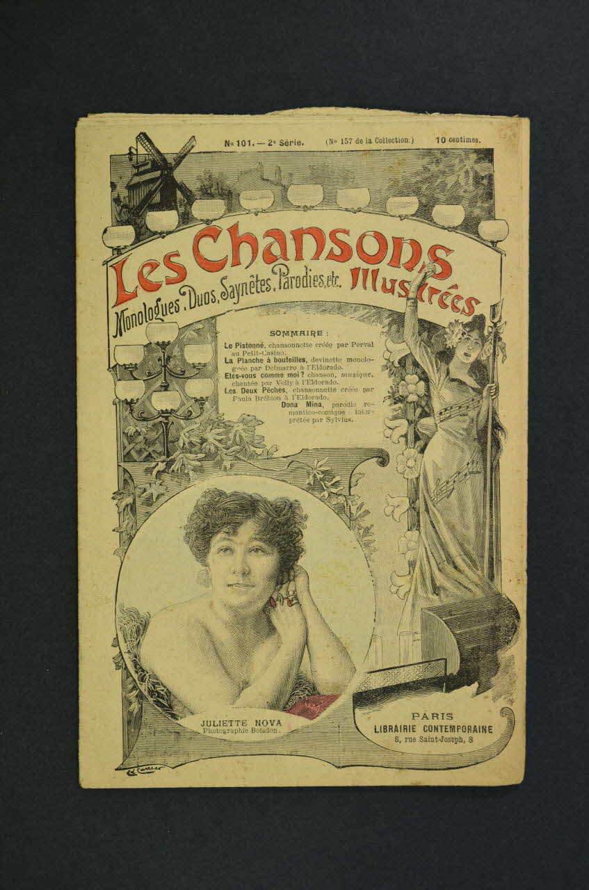 chanson petit format 1970.139.140 Photo Mucem